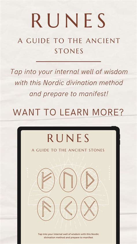 Rune signs and interpretations chart